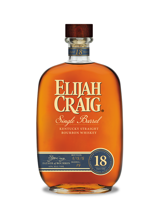 Elijah Craig Straight Bourbon Single Barrel 18-Year 90 Proof