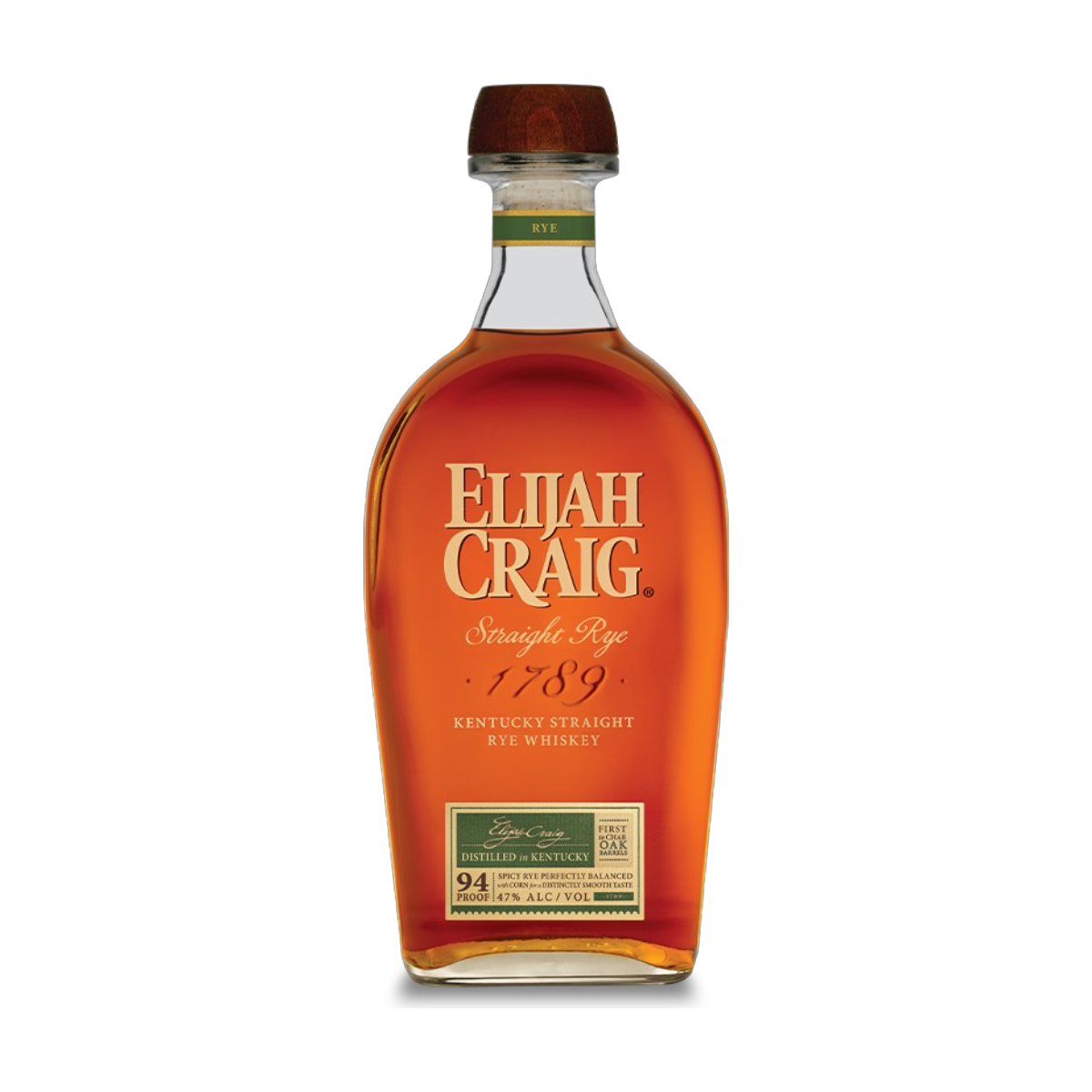 Elijah Craig Straight Rye Whiskey (1.75L)
