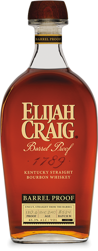 Elijah Craig Barrel Proof Bourbon 130.6 proof Batch B524