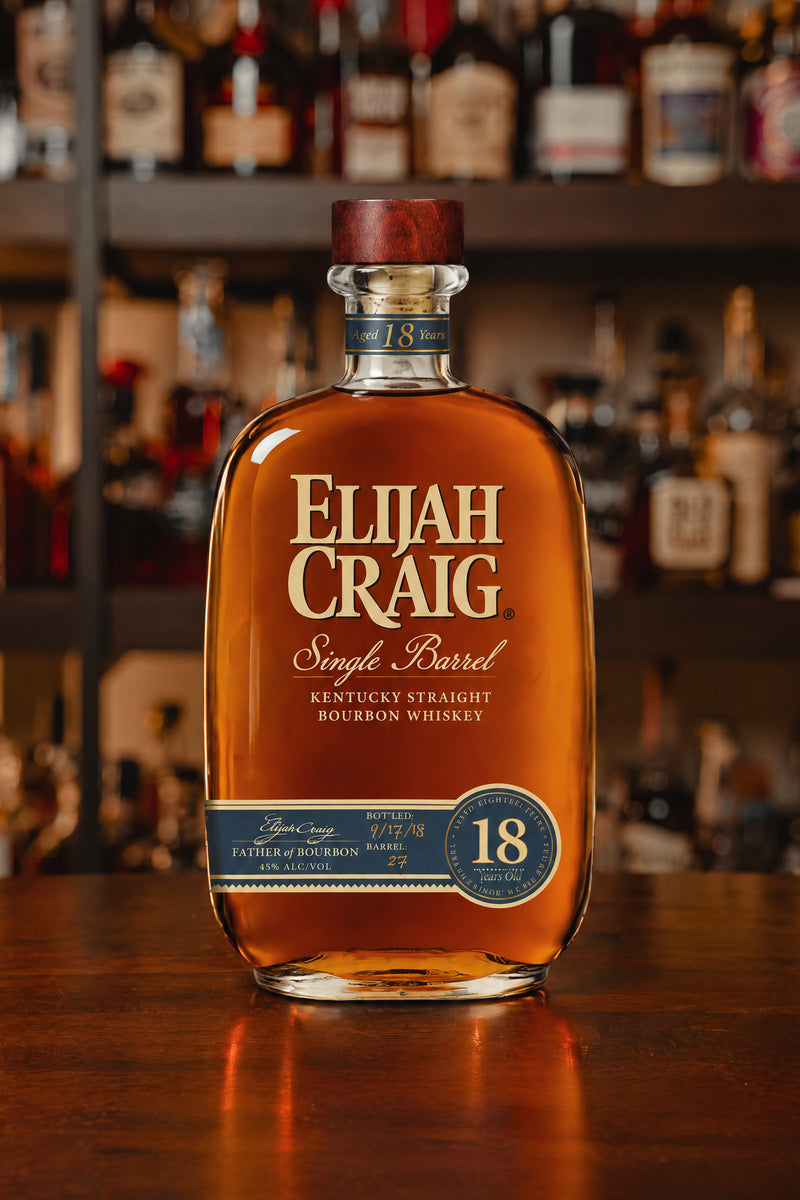 Elijah Craig Straight Bourbon Single Barrel 18-Year 90 Proof
