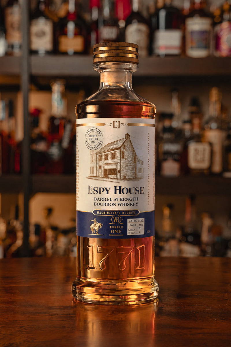 Espy House Washington's Reserve Barrel Strength Bourbon Whiskey