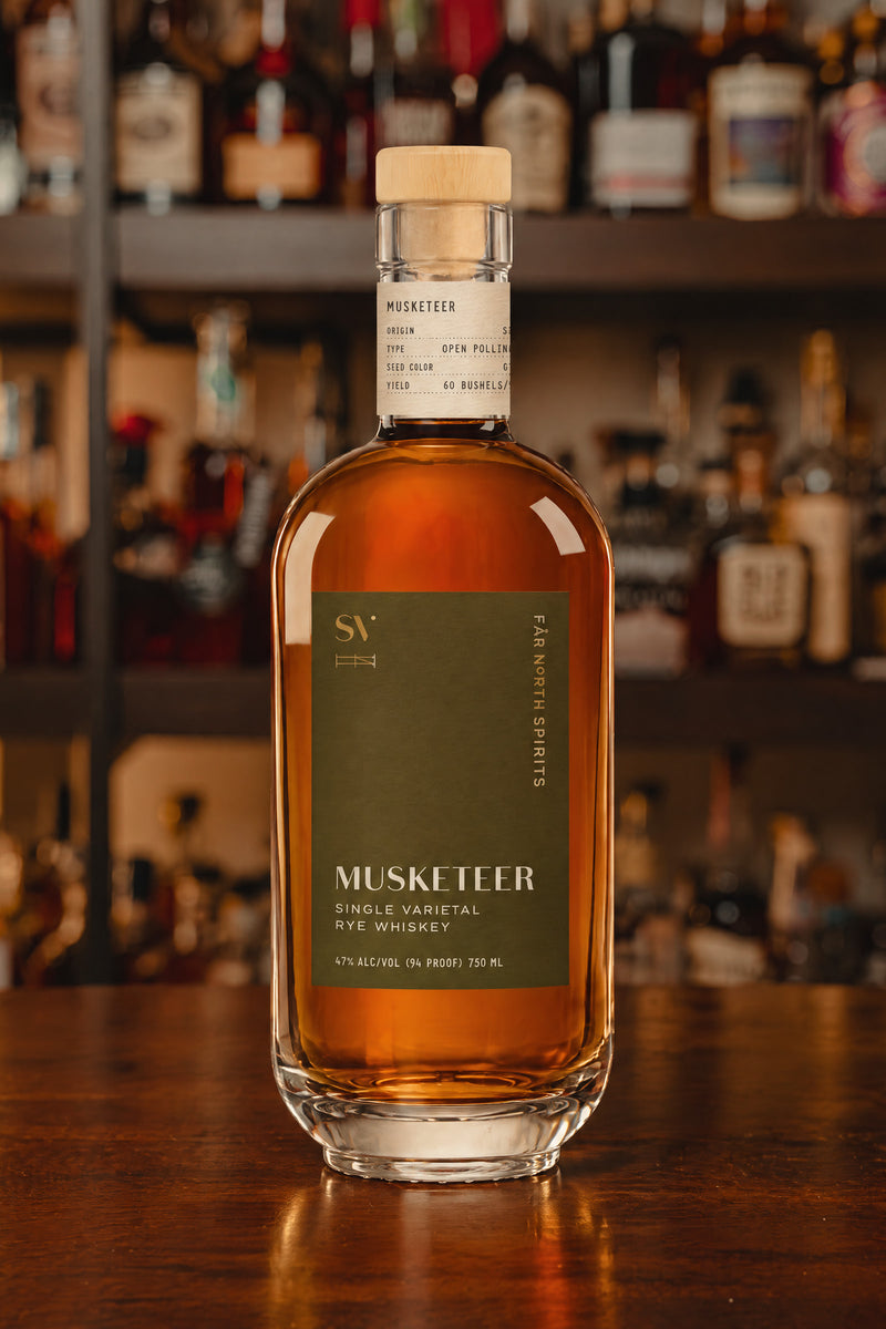 Far North Spirits Musketeer Single Varietal Rye Whiskey