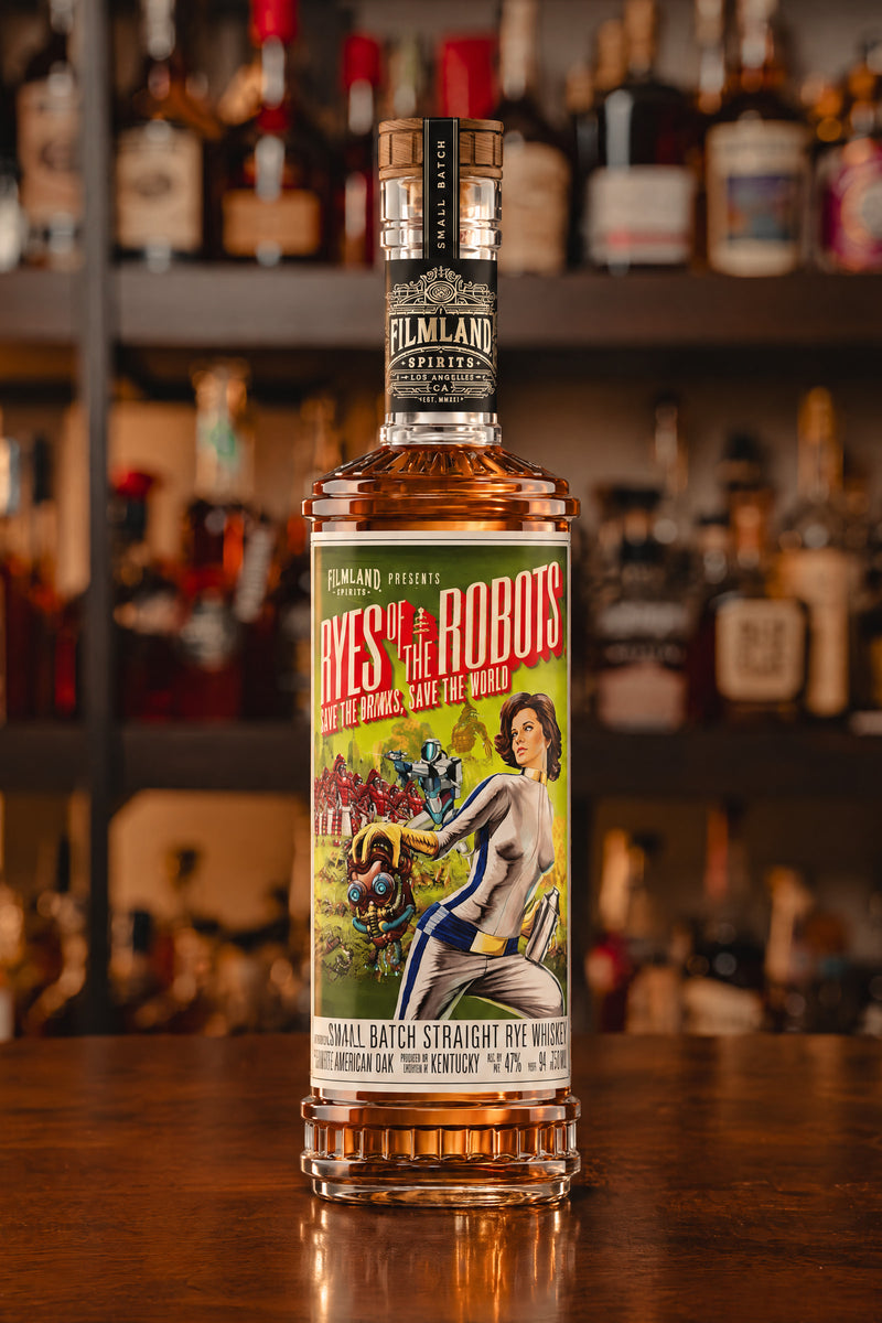 Filmland Spirits Small Batch Straight Rye Whiskey: Ryes of the Robots