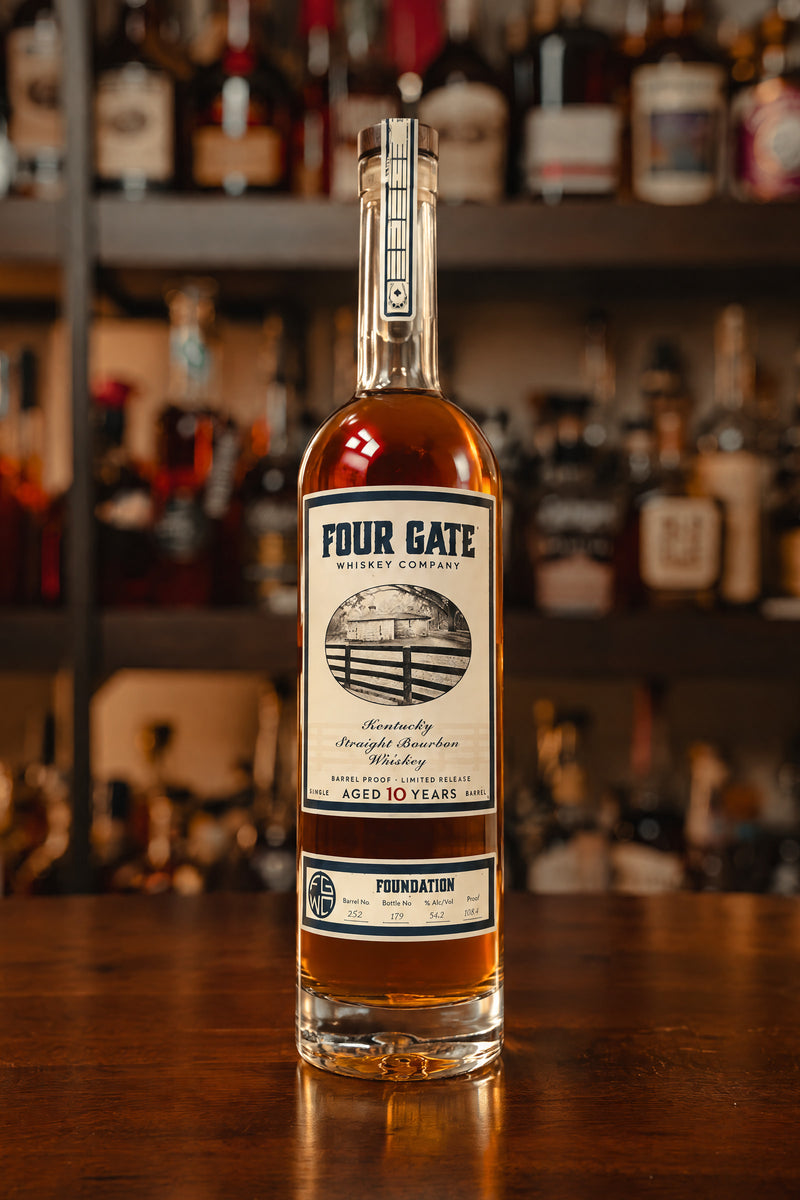 Four Gate Whiskey Co. 10-Year "Foundation" Kentucky Straight Bourbon