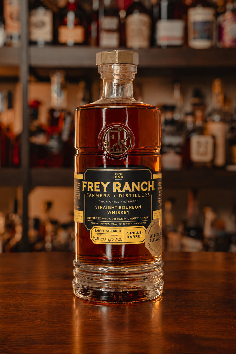 Frey Ranch Single Barrel Bourbon Whiskey 125.04 proof - Selected by Seelbach's