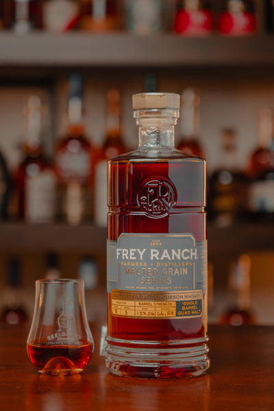 Frey Ranch "Quad Malt" Single Barrel Bourbon #1395 133.06 proof - Selected by Seelbach's