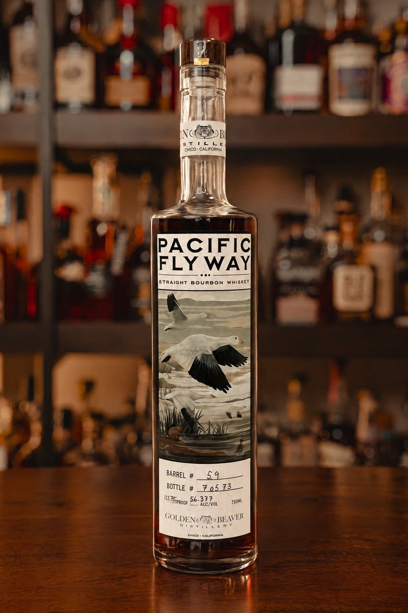 Golden Beaver Distillery Pacific Flyway Bourbon Whiskey