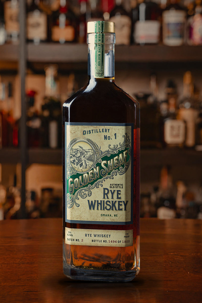 Golden Sheaf Rye Batch No. 2 110 proof
