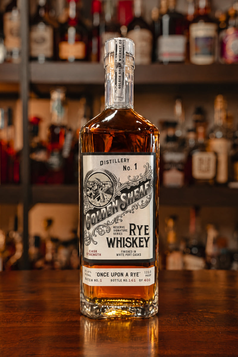 Golden Sheaf Whiskey Co. Reserve Series Batch #1: Once Upon a Rye
