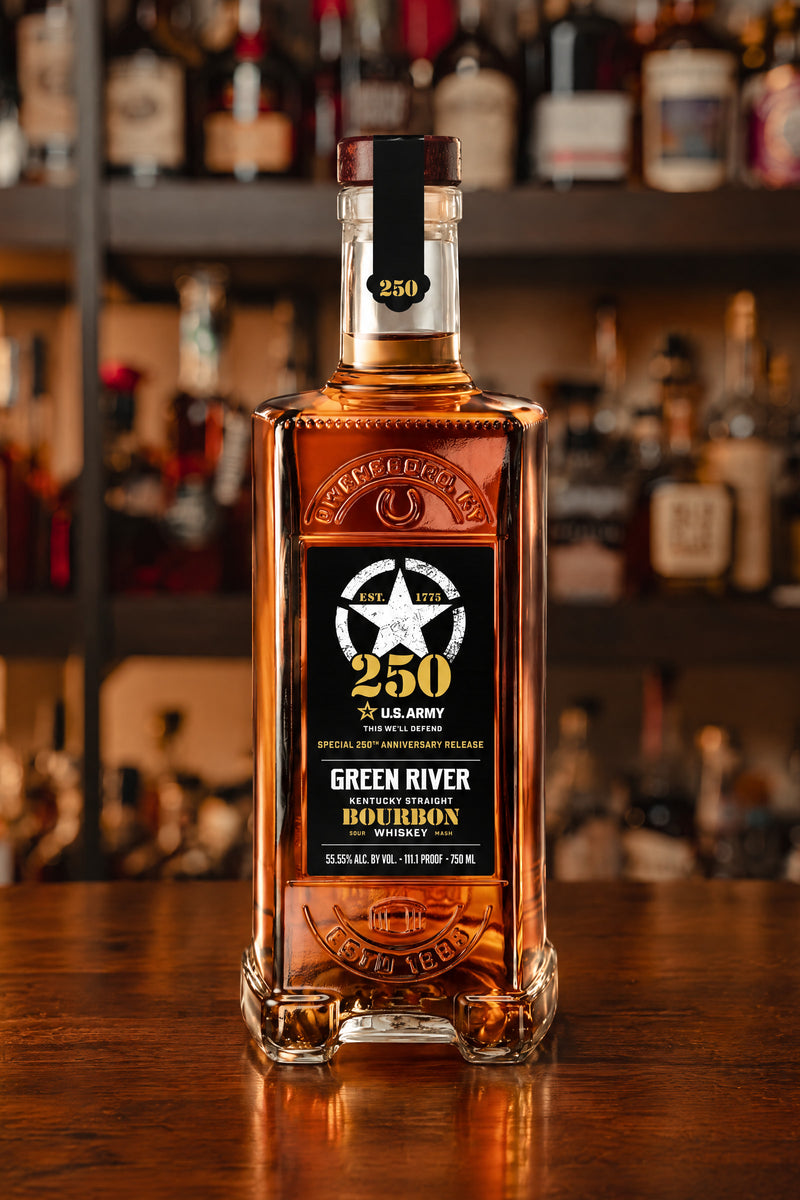 Green River Bourbon Whiskey Army - 250th Anniversary Release