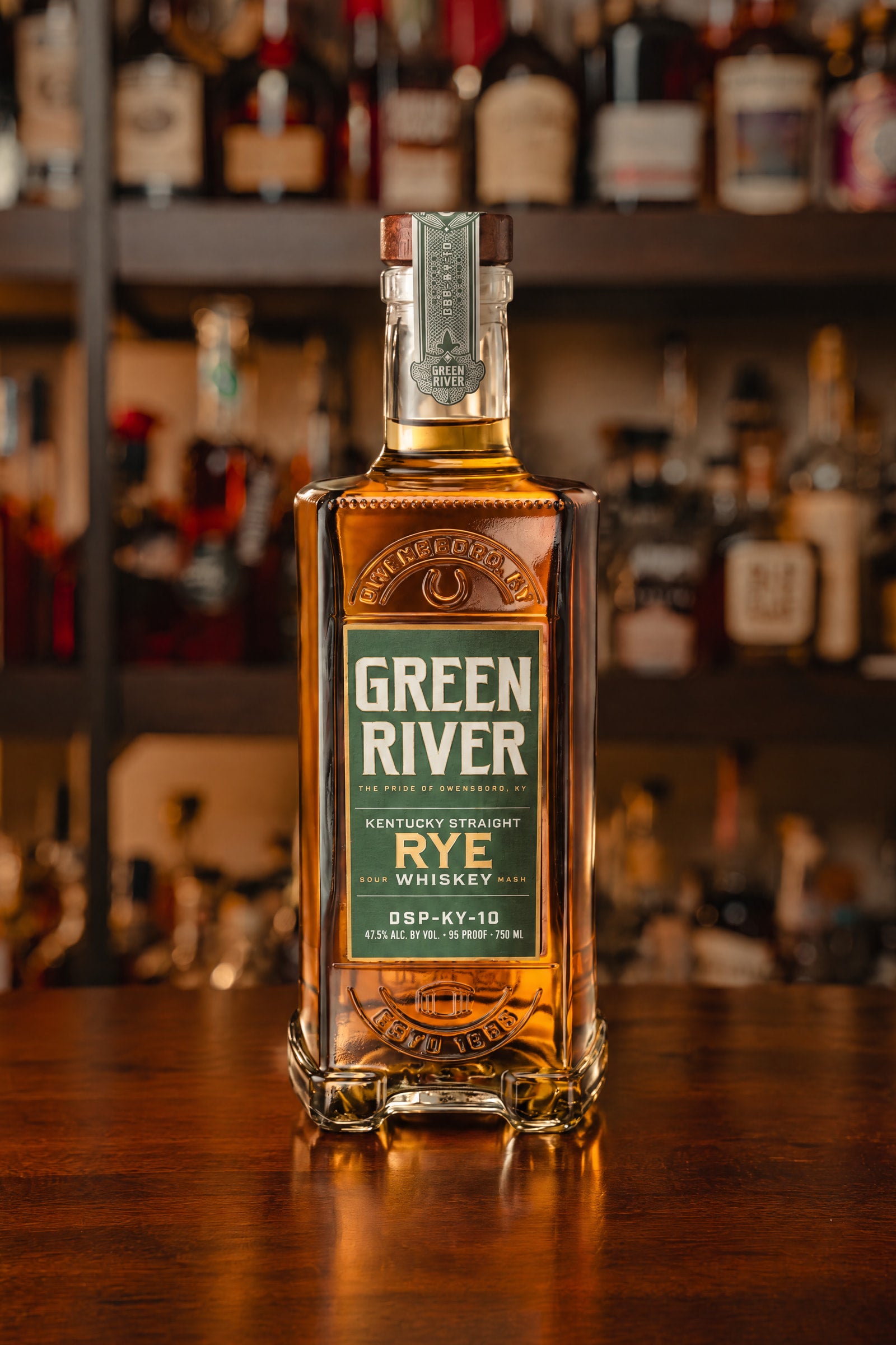 Green River Kentucky Straight Rye Whiskey DSP-KY-10 – Seelbach's