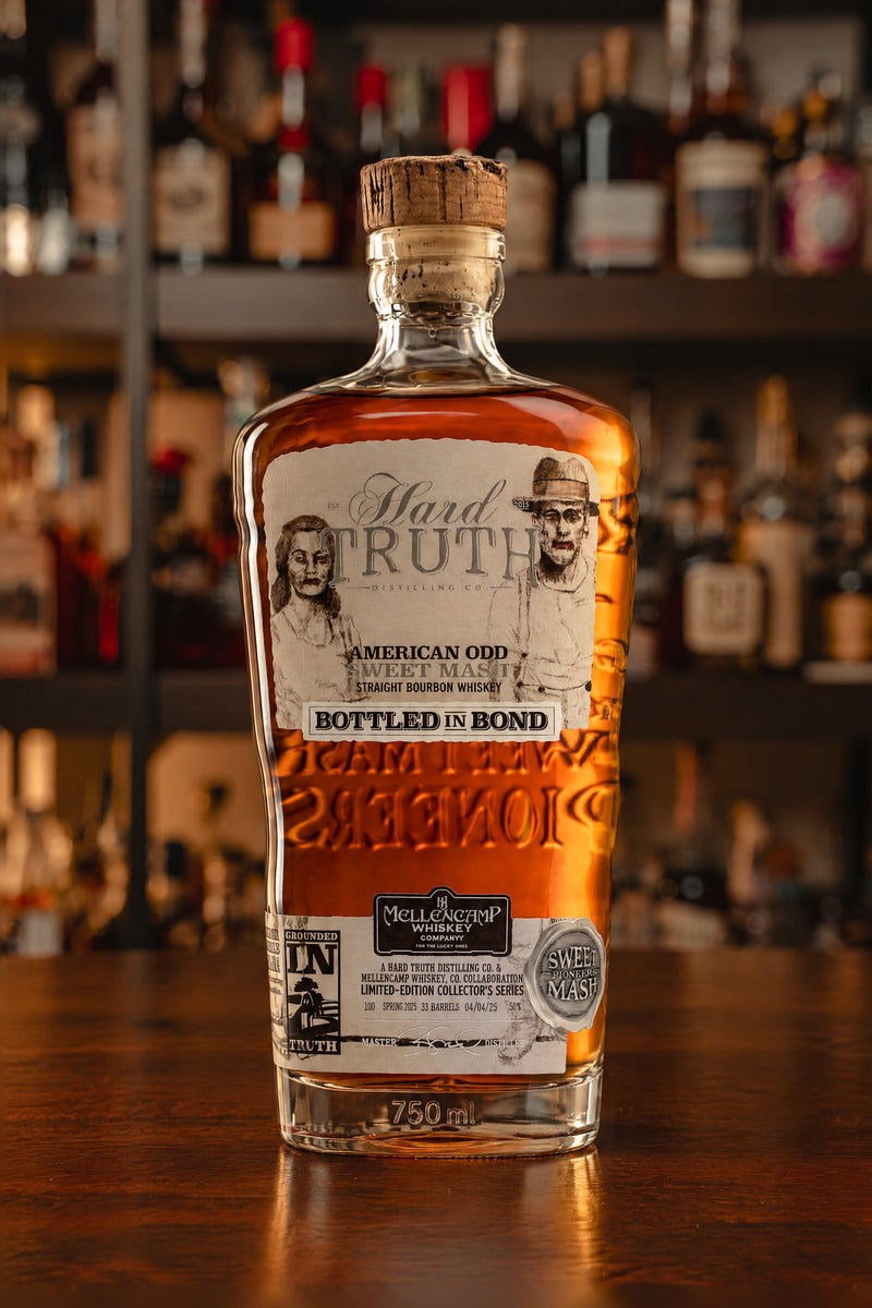 Hard Truth Distilling American Odd Straight Bourbon Whiskey