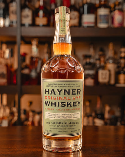 Hayner Distilling Original Rye Whiskey
