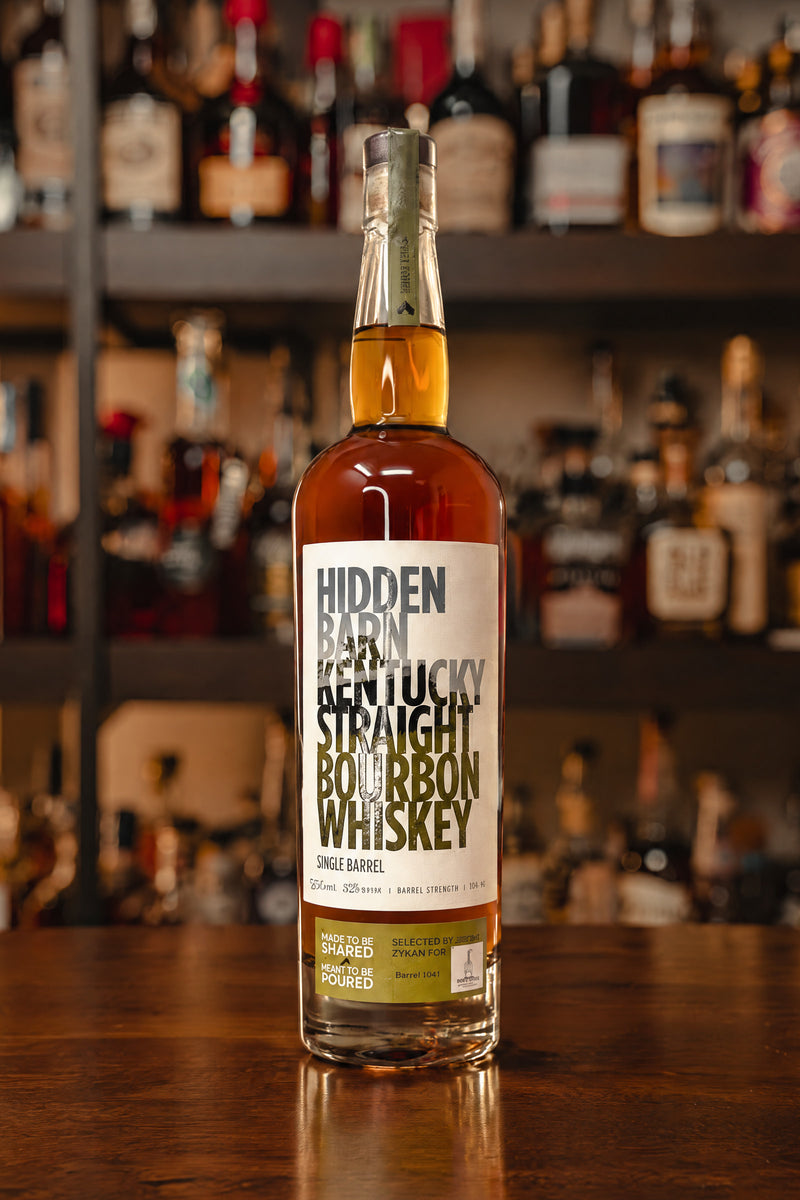 Hidden Barn Kentucky Straight Bourbon Single Barrel #1041 104 proof  - Selected by Jackie Zykan