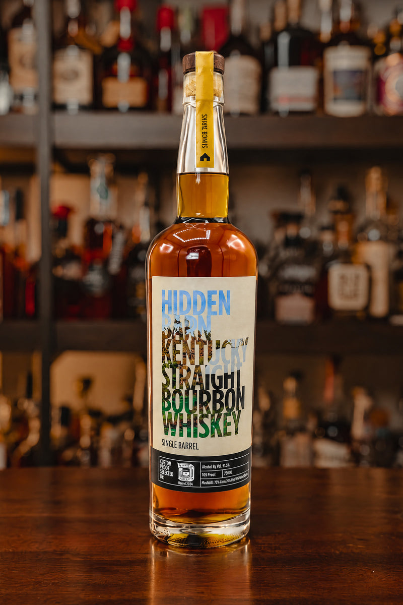 Hidden Barn Whiskey Single Barrel Bourbon #1058 - Selected by Dad's Drinking Bourbon