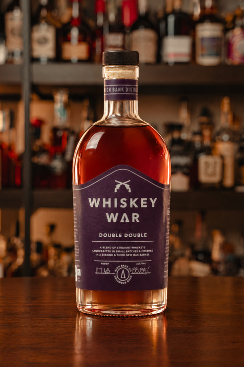 High Bank Distillery Whiskey War Double Double Oaked