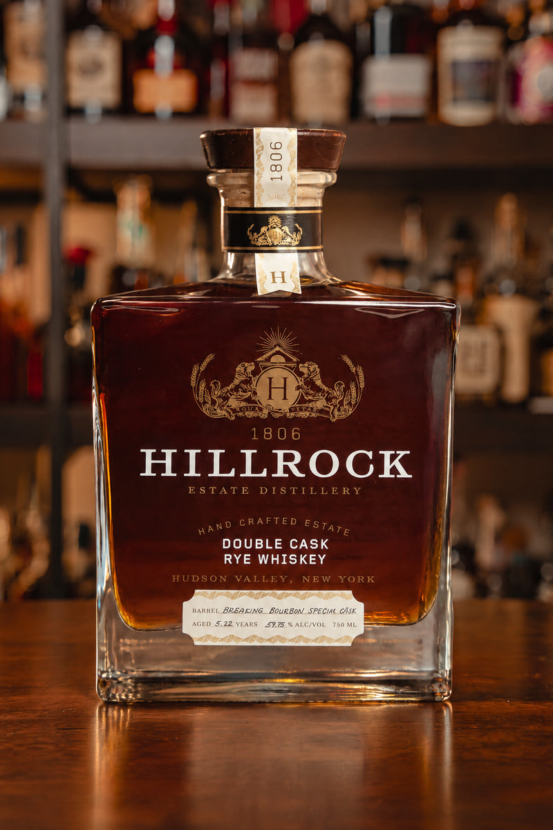 Hillrock Estate Double Cask Rye Cask Strength 59.75% - Selected by Breaking Bourbon