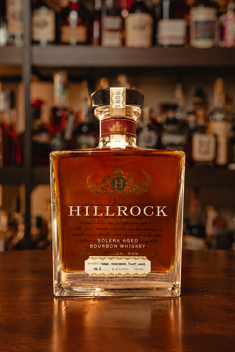 Hillrock Solera Aged Bourbon Pinot Noir Finished