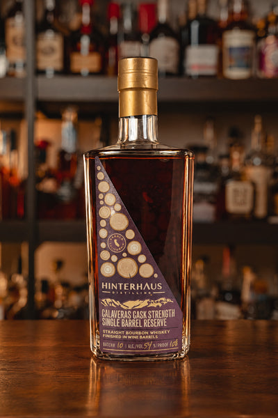 Hinterhaus Calaveras Cask Strength Single Barrel Reserve Bourbon