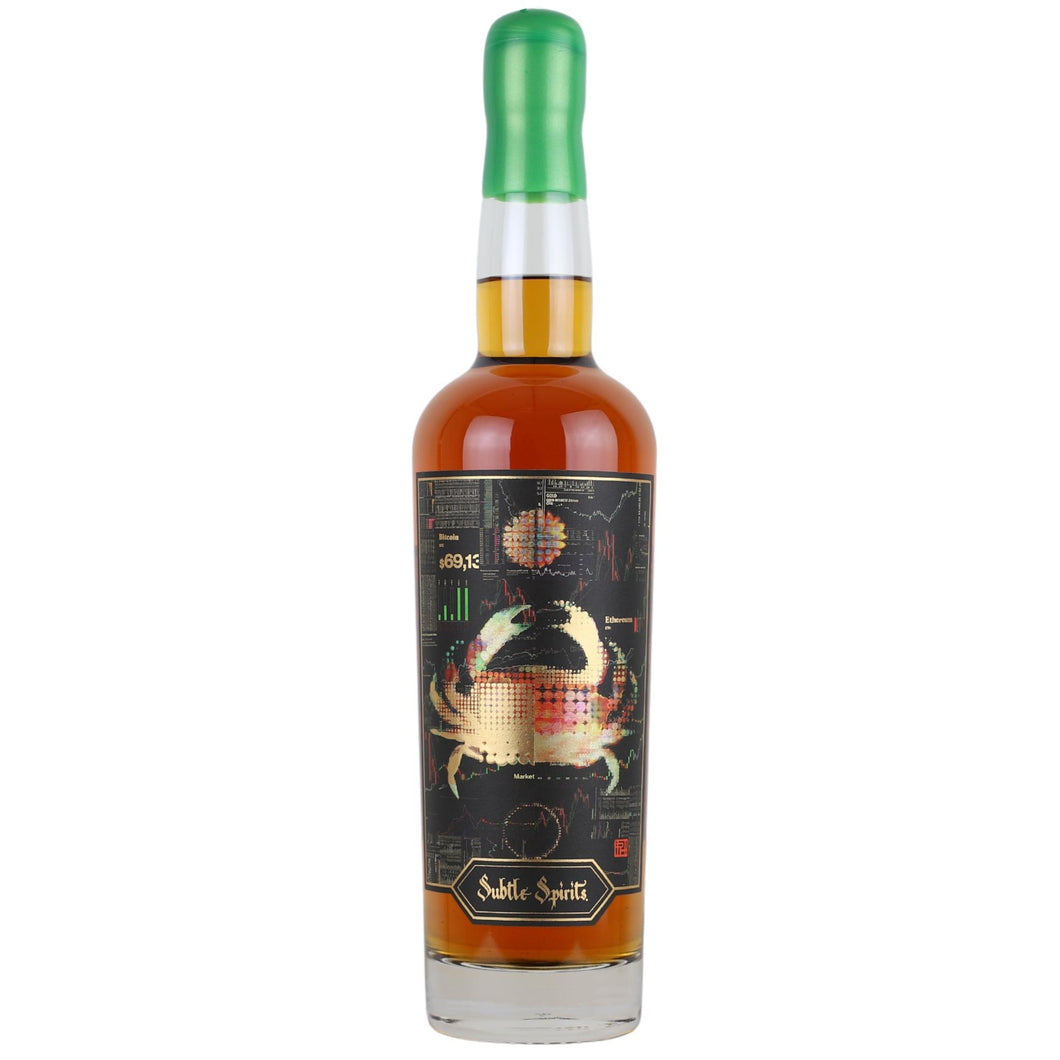 Subtle Spirits HODL Single Barrel Bourbon Whiskey #20 (Green Wax)