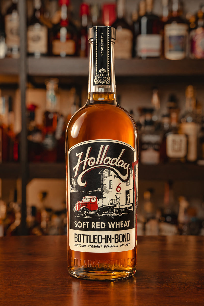 Holladay Soft Red Wheat Bottled In Bond 6 Year Old Straight Bourbon