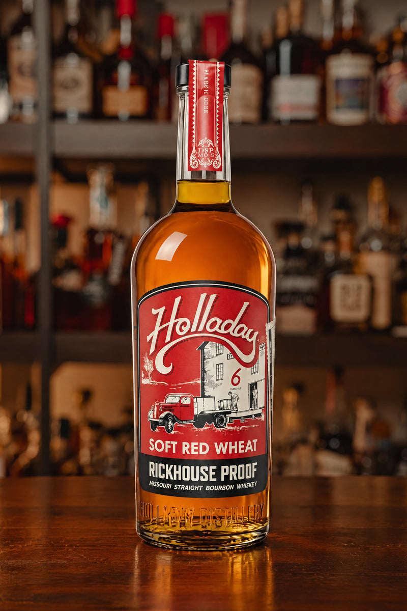 Holladay Soft Red Wheat Rickhouse Proof Straight Bourbon Whiskey