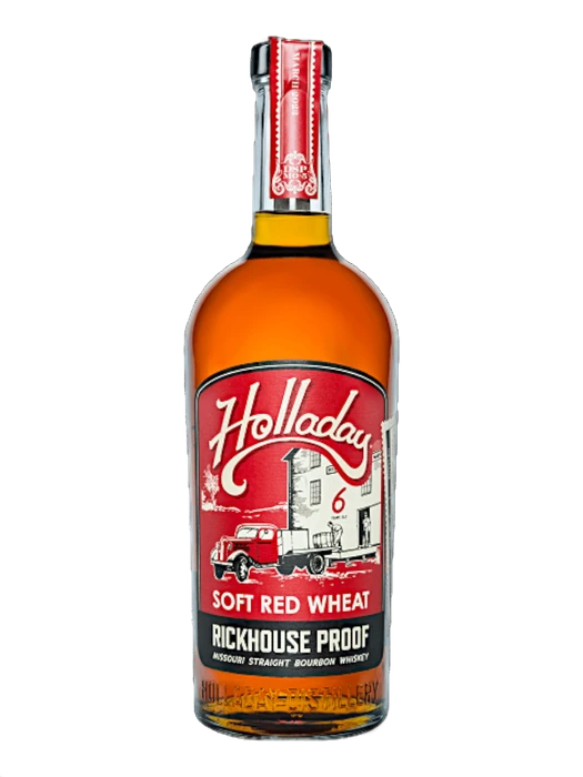 Holladay Soft Red Wheat Rickhouse Proof Straight Bourbon Whiskey