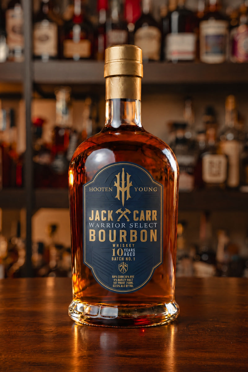 Hooten Young x Jack Carr Warrior Select 10- Year Bourbon Batch No. 1