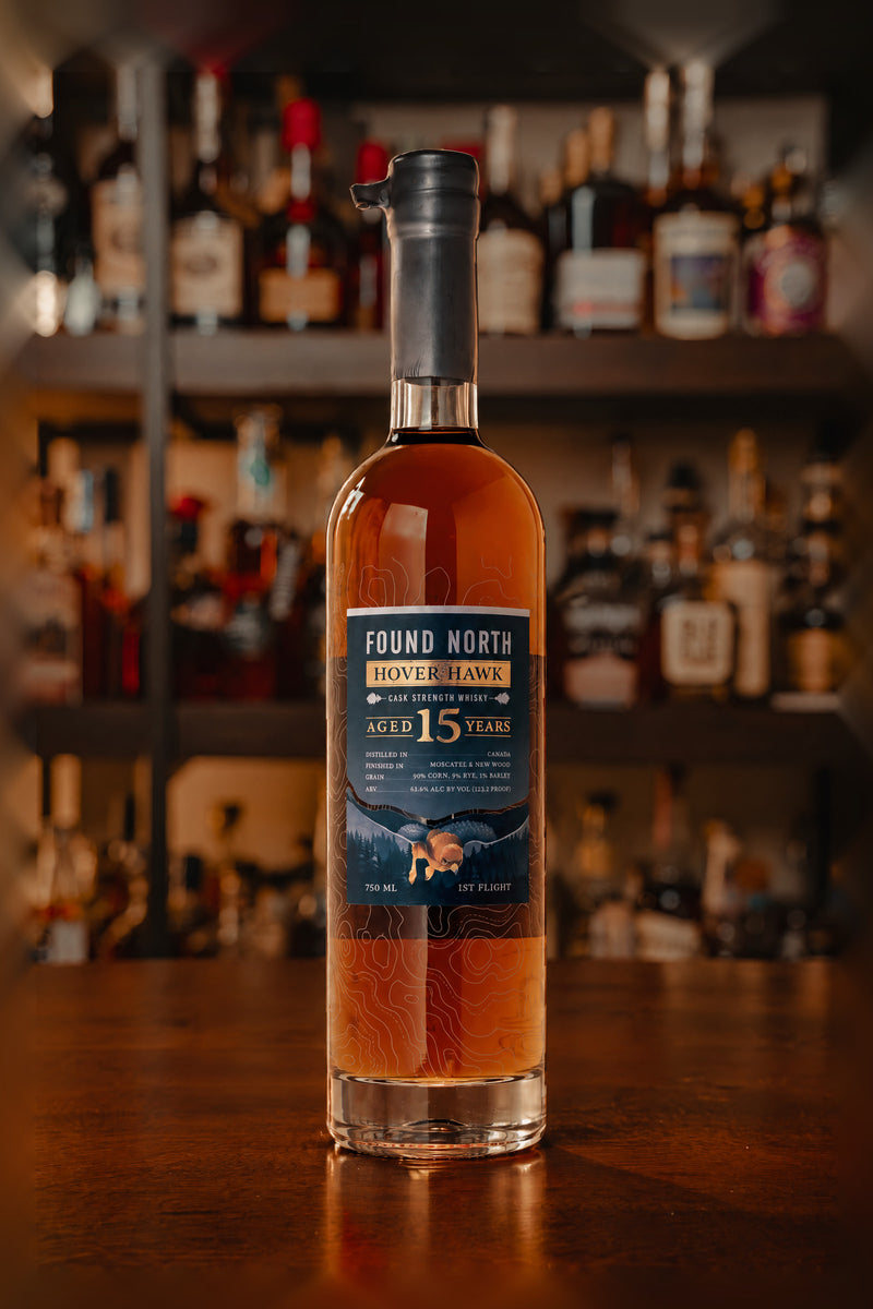 Hover Hawk First Flight Cask Strength Whisky 123.2 proof