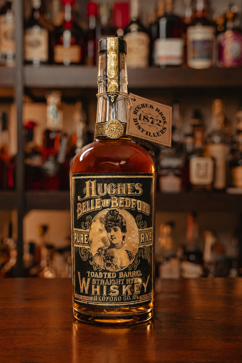 Hughes Brothers "Belle of Bedford" Barrel Proof Toasted 7-Year Rye Whiskey