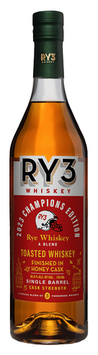 Ry3 Whiskey 2023 Champions Edition Toasted Rye Whiskey