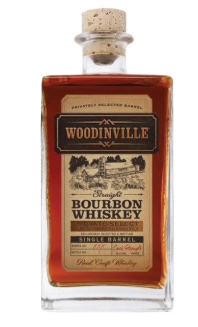 Woodinville Whiskey Co. Single Barrel Bourbon #9758 114.58 proof - Selected by Seelbach's