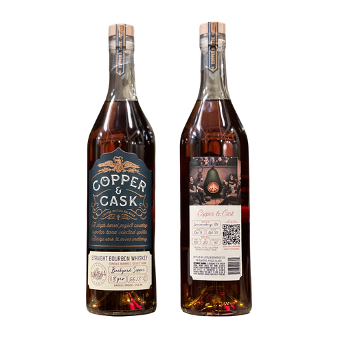 [Pre-sale] Copper & Cask Single Barrel Bourbon #MK-1544 - Selected by Backyard Sipper