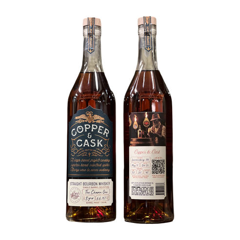[Pre-sale] Copper & Cask Single Barrel Bourbon #MF-722 - Selected by The Chosen One