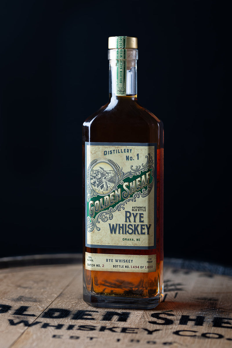 Golden Sheaf Rye Batch No. 2 110 proof