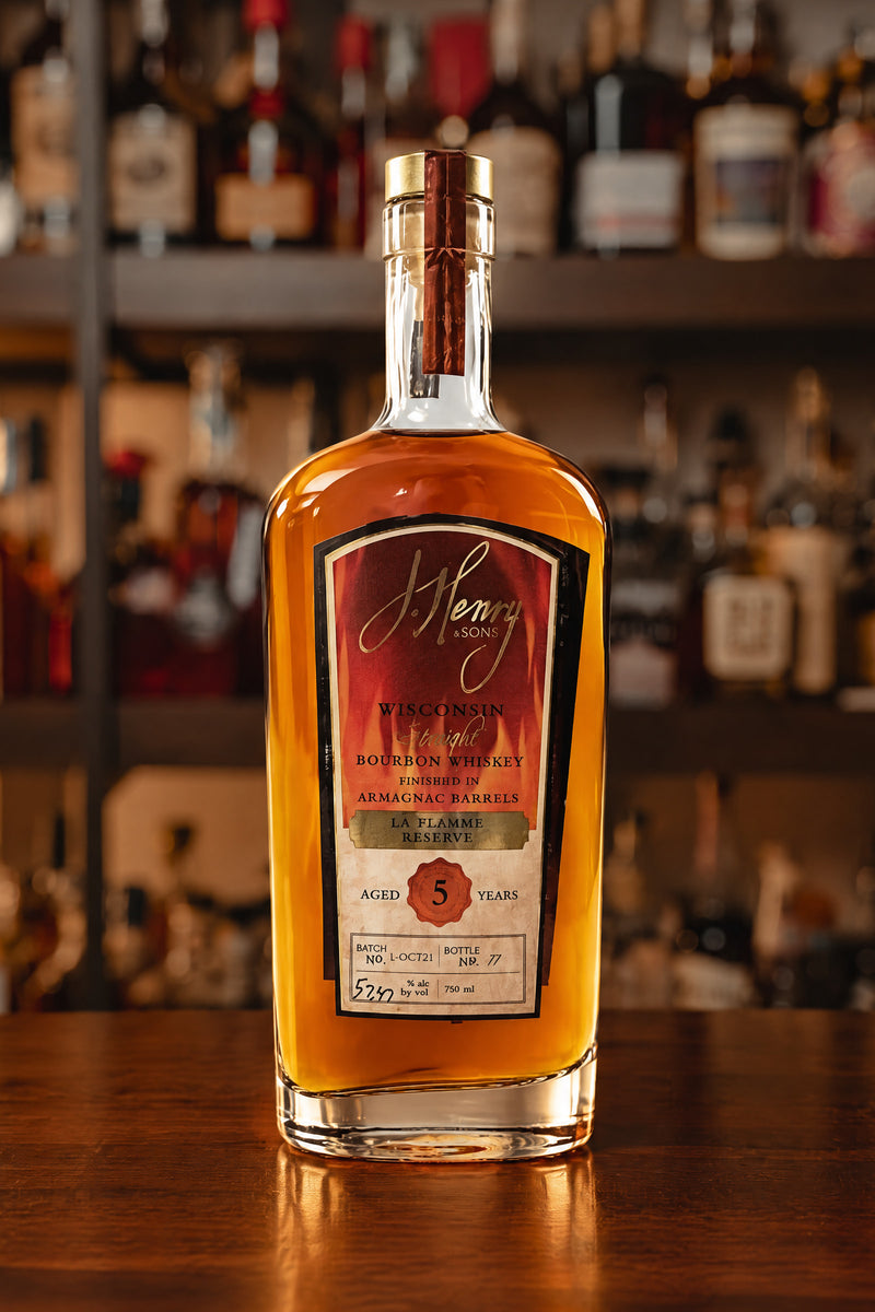 J. Henry & Sons La Flamme Reserve Bourbon Finished in Armagnac Barrels