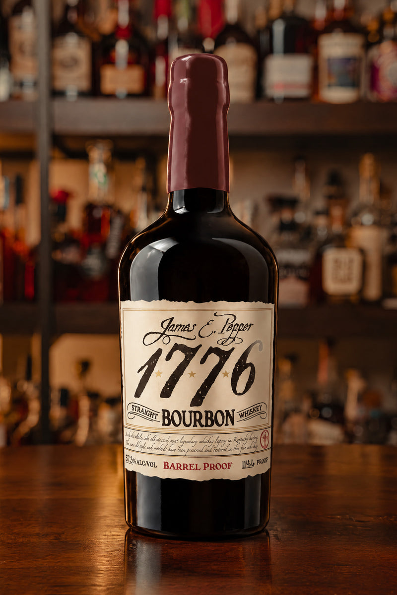 James E Pepper 1776 Barrel Proof Bourbon