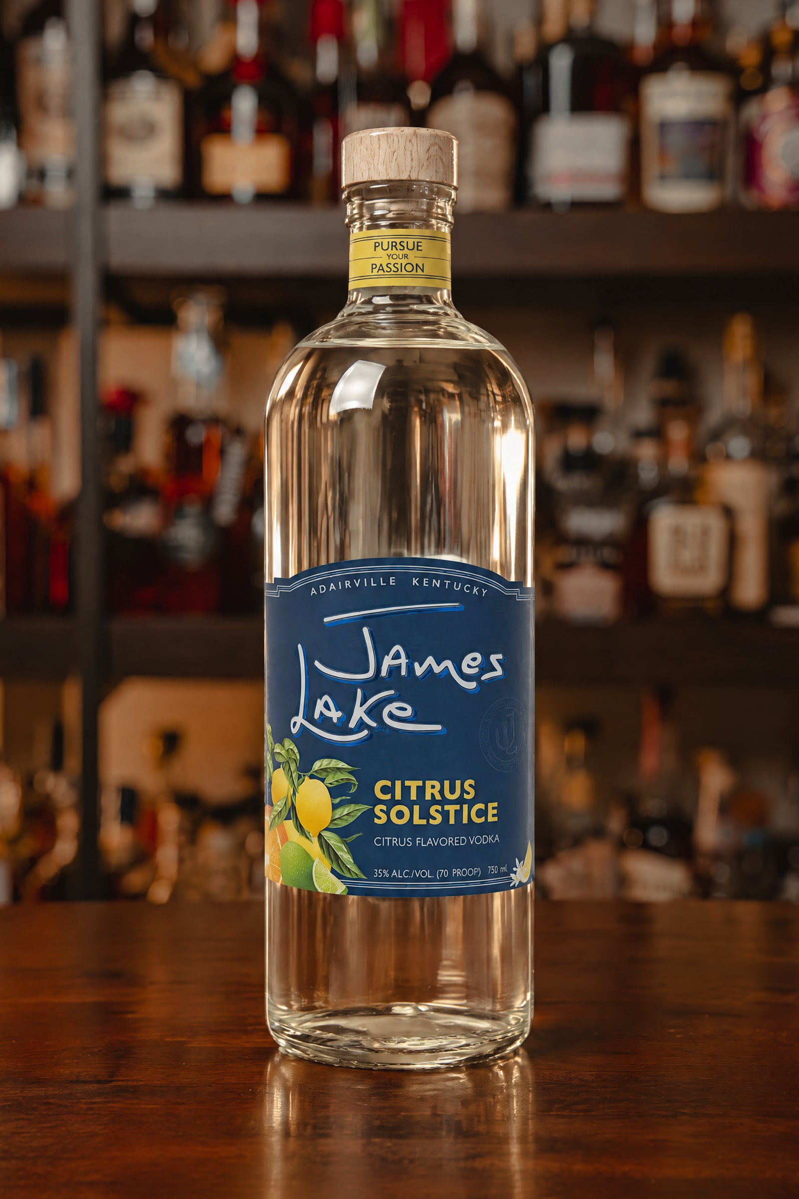 リール vodka James Lake Citrus Solstice Flavored Vodka – Seelbach's