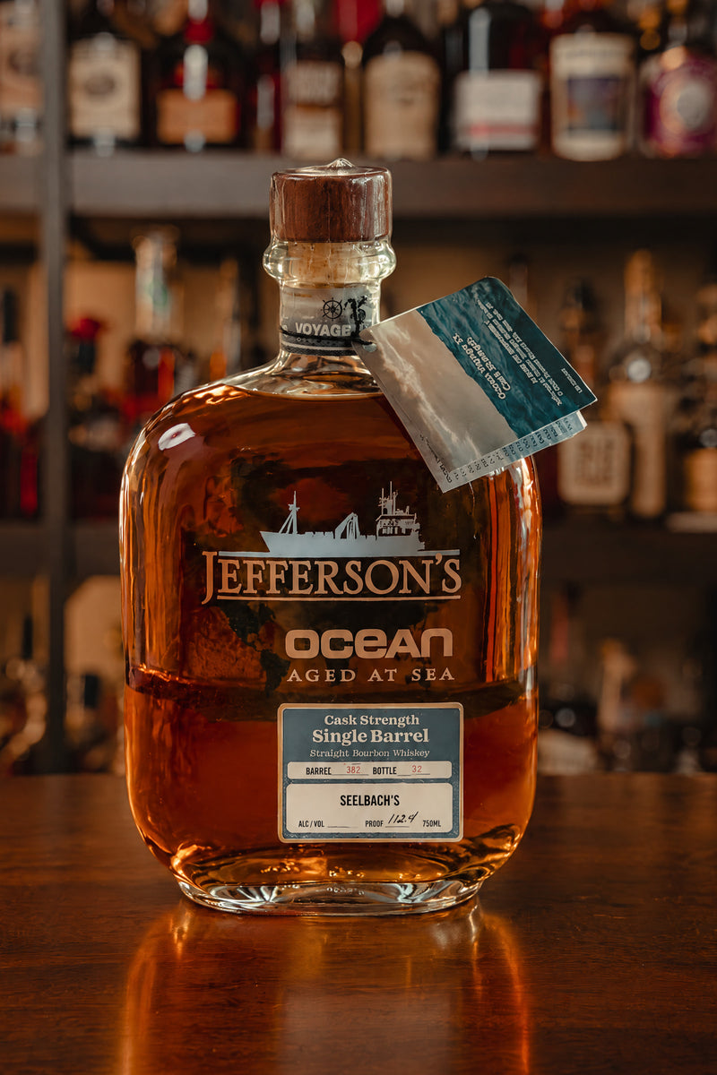Jefferson's Oceans Cask Strength Whiskey 112.4 Proof - Selected by Seelbach's