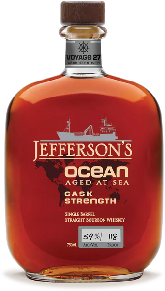 Jefferson's Oceans Cask Strength Whiskey 114.2 Proof - Selected by Seelbach's