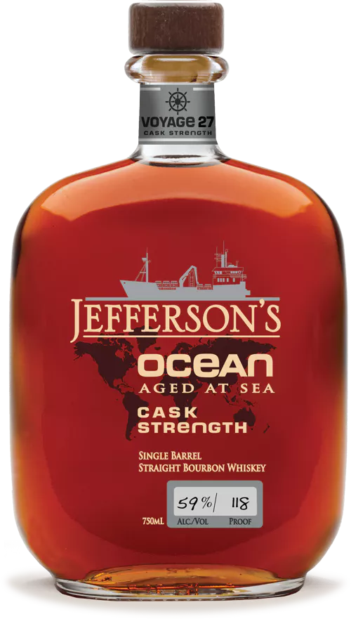 Jefferson's Oceans Cask Strength Whiskey 114.2 Proof - Selected by Seelbach's