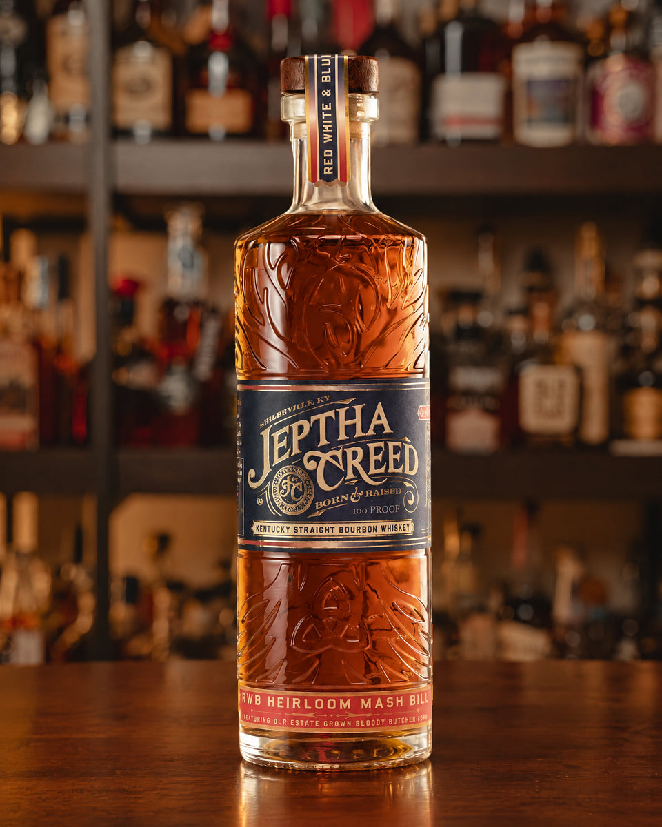 Jeptha Creed Red White and Blue Straight Bourbon