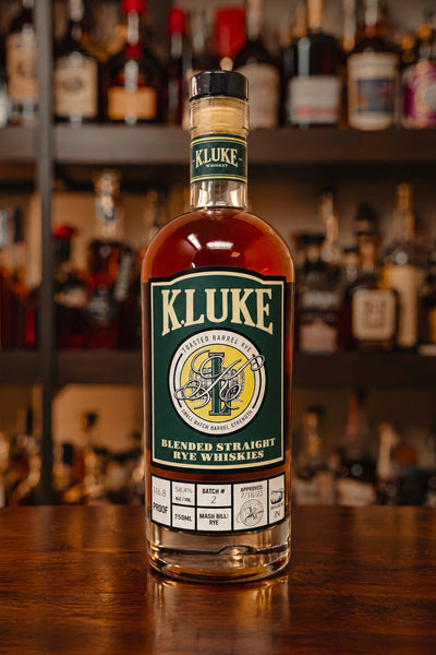 K.LUKE Small Batch Toasted Barrel Barrel Strength Rye 116.8 proof