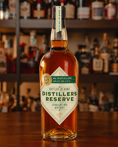 KO Distilling Distiller’s Reserve Bottled-in-Bond Rye Whiskey