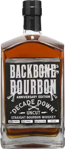 Backbone Bourbon Anniversary Edition Decade Down Uncut 110 Proof