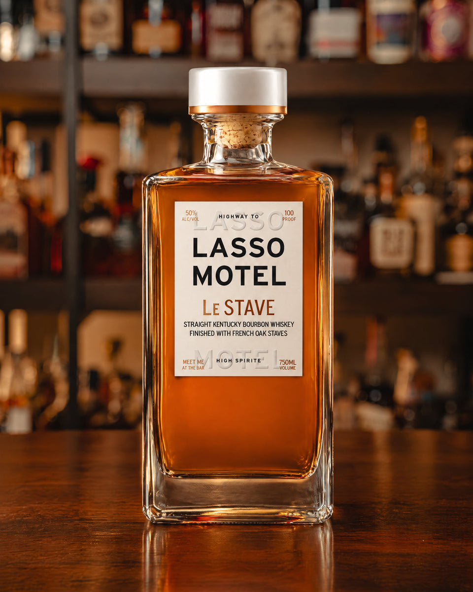 Lasso Motel Whiskey Le Stave Finished Bourbon Whiskey