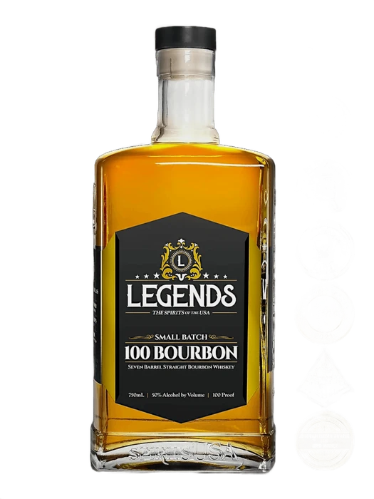 Legends of Georgia Small Batch 100 Bourbon Seven Barrel Blend Whiskey
