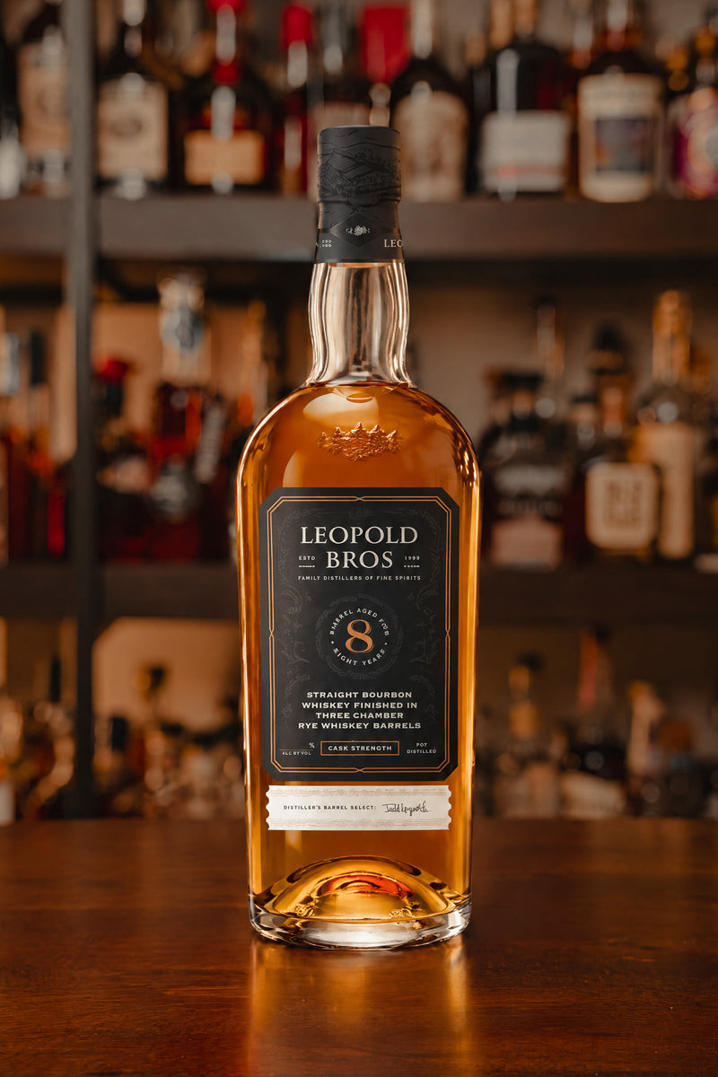 Leopold Bros 8-Year Old Bourbon Three Chamber Barrel 108 proof