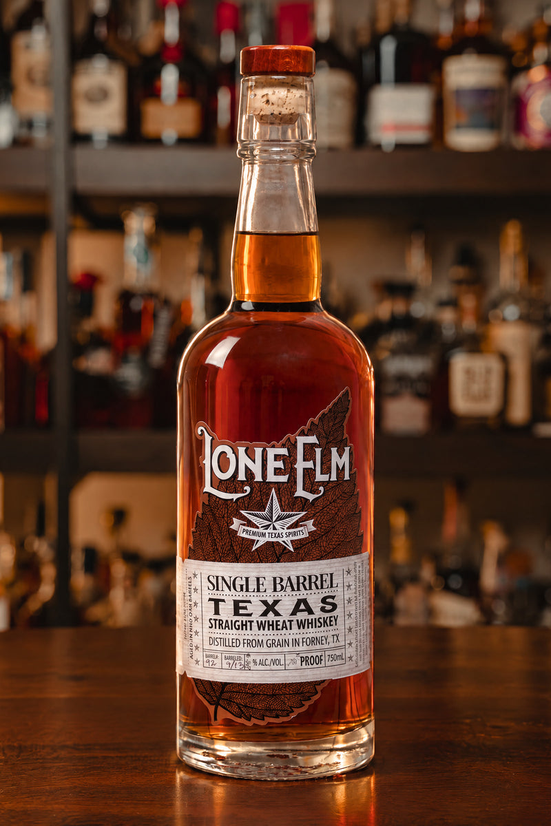 Lone Elm Single Barrel Texas Straight Wheat Whiskey