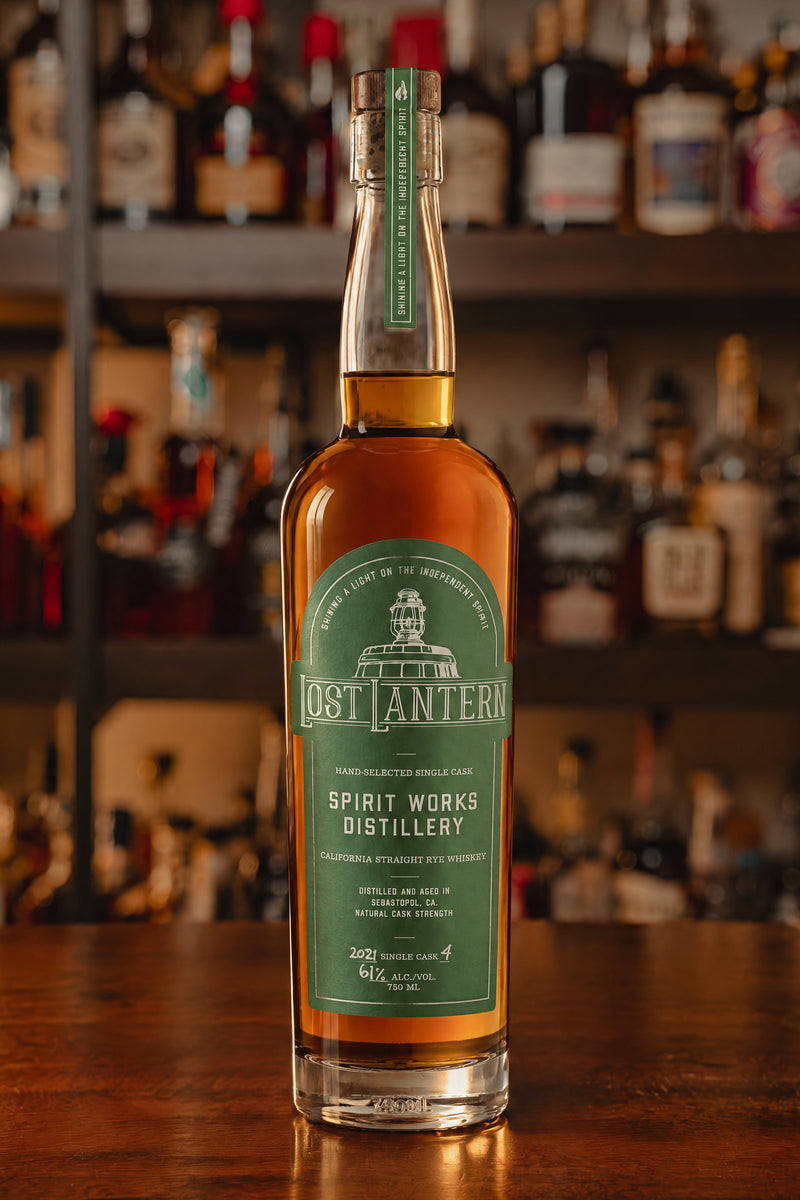 Lost Lantern 2021 Single Cask #4: Spirit Works California Straight Rye Whiskey